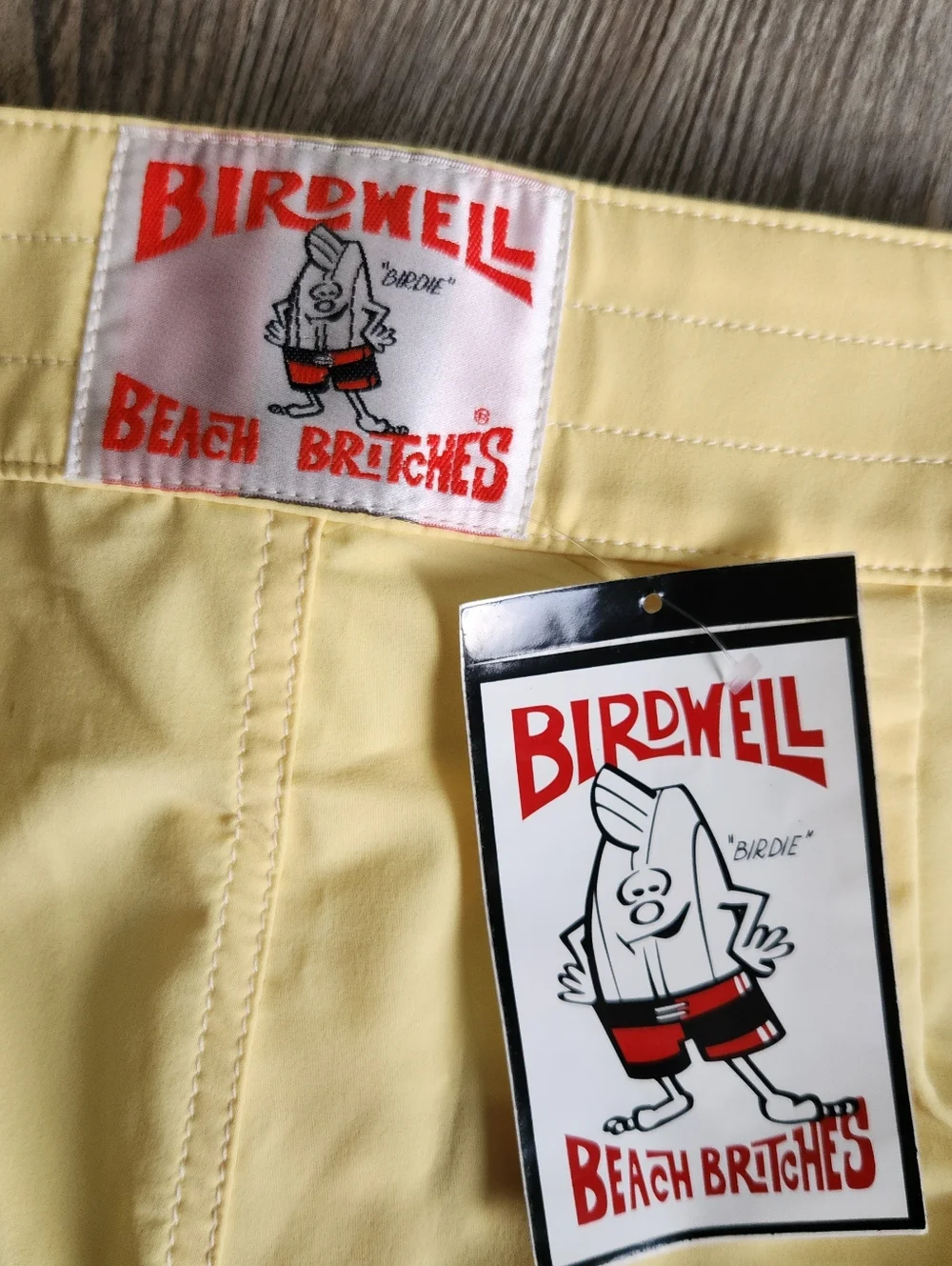 Birdwell Yellow Athletic Women's Shorts